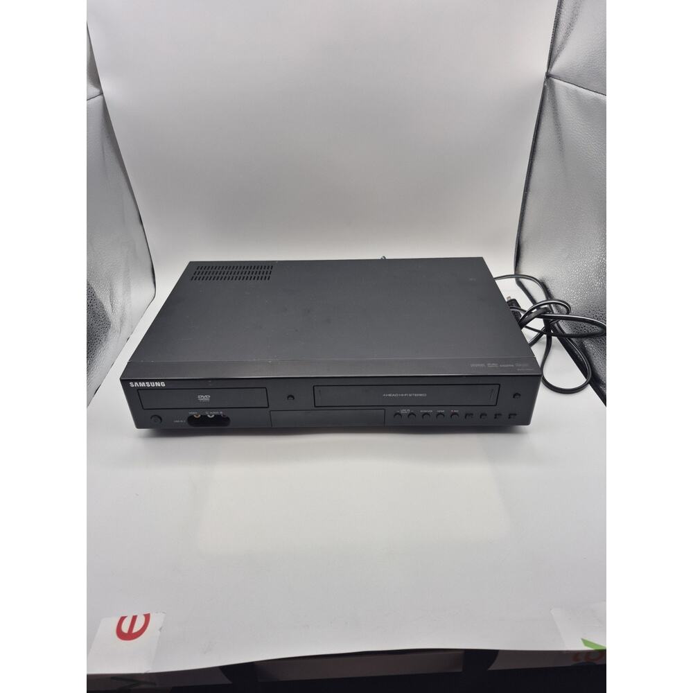 Samsung DVD-9800 DVD VCR Combo Player No Remote Tested Working READ Description